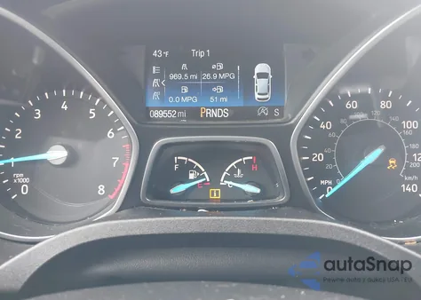 2018 Ford Escape Se from USA, damaged, VIN 1FMCU9GD4JUB18752